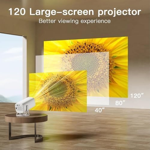 4K Portable Projector-Ultra HD Quality